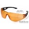 Edge Eyewear Dragon Fire, Safety Glasses, Anti-Fog & Anti-Scratch, Amber Lens, Black Frame, Frameless XDF610 - alternate 2