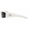 Edge Eyewear Brazeau, Safety Glasses, Anti-Scratch, Gray Lens, White Frame, Full-Frame XB146 - alternate 3