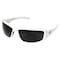 Edge Eyewear Brazeau, Safety Glasses, Anti-Scratch, Gray Lens, White Frame, Full-Frame, Polarized TXB246 - alternate 1