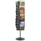 Safco Rotating Magazine Stand, 30-Pocket, Black 5577BL - alternate 1