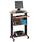 Safco Stand-Up Workstation, 19.75" D X 29.50" W X Stee/Compressed Wood, Cherry 1923CY - alternate 1