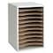 Safco Vertical Desktop Sorter, Gray 9419GR - alternate 1