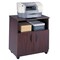Safco Mobile Machine Stand, Mahogany 1850MH - alternate 1