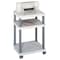 Safco Desk-Side Printer Stand, Light Gray 1860GR - alternate 1