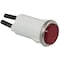 Zoro Select Flush Indicator Light, Red, 12V 20C840 - alternate 2
