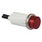 Zoro Select Raised Indicator Light, Red, 24V 20C845 - alternate 1