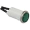 Zoro Select Flush Indicator Light, Green, 120V 20C848 - alternate 2