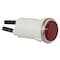 Zoro Select Flush Indicator Light, Red, 120V 20C849 - alternate 1