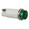 Zoro Select Raised Indicator Light, Green, 120V 20C852 - alternate 1