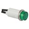 Zoro Select Raised Indicator Light, Green, 240V 20C853 - alternate 1