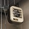Qmark Fan Forced Electric Unit Heater, Wall & Ceiling, 3 Phase, 480VAC, 20kW, 21-3/4 in H, 19 in W MUH204 - alternate 2