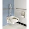 American Standard Toilet Bowl, 1.1/1.6 gpf, Flush Valve, Wall Mount, Elongated, White 3354101.020 - alternate 2