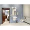 American Standard Toilet Bowl, 1.1/1.6 gpf, Flush Valve, Wall Mount, Elongated, White 3354101.020 - alternate 3