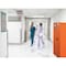 Justrite Emergency Preparedness Cabinet, 45 gal, 4 Shelves, Steel, 43 in W x 65 in H x 18 in D, Orange 860001 - alternate 4