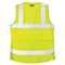 Kishigo Medium Women's High Visibility Vest, Lime 1521-M - alternate 2