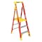 Werner 9 ft Fiberglass Podium Stepladder, 300 lb Capacity PD6206 - alternate 4