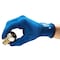 Ansell Coated Gloves, Foam Nitrile, Rough, Palm, 4 Abrasion Level, Blue, S (7) 1 PR 11-818 - alternate 2