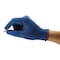 Ansell Coated Gloves, Foam Nitrile, Rough, Palm, 4 Abrasion Level, Blue, S (7) 1 PR 11-818 - alternate 8
