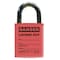 Idesco Padlock Label, 2-1/8inHx 1-1/2inW, PK25, LMBBT121AAC LMBBT121AAC - alternate 2