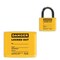 Idesco Padlock Label, 2-1/8inHx1-1/2inW, PK25, LMBBT122AAC LMBBT122AAC - alternate 2