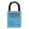 Idesco Padlock Label, 2-1/8inHx1-1/2inW, PK25, LMBBT123AAC LMBBT123AAC - alternate 3
