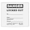 Idesco Padlock Label, 2-1/8inHx 1-1/2inW, PK25, LMBBT125AAC LMBBT125AAC - alternate 1