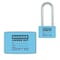 Idesco Padlock Label, 1-5/8inHx1-1/2inW, PK25, LMBBT128AAC LMBBT128AAC - alternate 2