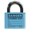 Idesco Padlock Label, 1-5/8inHx1-1/2inW, PK25, LMBBT128AAC LMBBT128AAC - alternate 3