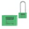 Idesco Padlock Label, 1-5/8inHx 1-1/2inW, PK25 LMBBT129AAC - alternate 2