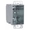 Hubbell-Raco Electrical Box, 18 cu in, Switch Box Type, 1 Gang, Galvanized Zinc, Rectangular Shape 600 - alternate 1