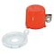 Brady Push Button Lockout, Red, Plastic, 1 Max. No. of Padlocks, 69/250 in Max. Shackle Dia. 134018 - alternate 1