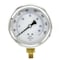 Pic Gauges Industrial Pressure Gauge, 0 to 400 psi, 4 in Dial, 1/4 in NPT, Bottom Location 201L-404I - alternate 1