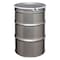 Zoro Select Open Head Transport Drum, 304 Stainless Steel, 55 gal, Unlined, Silver ST5501 - alternate 1