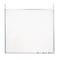 Screenflex Dry Erase Board, Melamine, 36 in, 42 in, Wood Frame, White, Gloss MBF - alternate 3