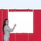 Screenflex Dry Erase Board, Melamine, 36 in, 42 in, Wood Frame, White, Gloss MBF - alternate 4