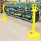 Zoro Select X-Treme Duty Stanchion - 46.5" Height, Yellow (2-pack) 92302-2 - alternate 2
