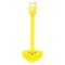 Zoro Select X-Treme Duty Stanchion - 46.5" Height, Yellow (2-pack) 92302-2 - alternate 1