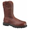 Iron Age Hauler, Men's Wellington Boot, Composite Toe M, Leather, 11 in Height, Brown IA0194 - alternate 1