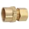 Zoro Select 5/8" Sweat x 3/8" Compression Brass Sweat Adapter 700086-0610 - alternate 1
