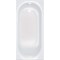 American Standard Recess Bath, 60 in L, 30 in W, White, Americast(R), Right 2393202.020 - alternate 1