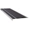 Wooster Products Stair Tread Cover Extruded Aluminum Black, 48 in W x 5/32" Thick 311BLA4 - alternate 1
