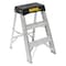 Dewalt Step Stand, 2 Steps, 300 lb Load Capacity, 26 5/8 in Overall Height, Aluminum, Silver DXL2010-02 - alternate 1