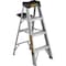 Dewalt 4 ft Aluminum Stepladder, 300 lb Capacity DXL2010-04 - alternate 1