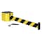 Retracta-Belt Wall Barrier, 15ft Black/Yellow Belt WM412YW15-BYD-RE - alternate 1