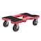 Snap-Loc Gen. Prpose Dolly, Open, Flush, 1500lb, Red SL1500D6R - alternate 1