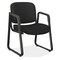 Lorell Guest Chair, Black Back, 26 in W 24.8" L 33-1/2" H, Fabric Seat LLR84576 - alternate 1