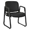 Lorell Guest Chair, Black Back, 26 in W 24.8" L 33-1/2" H, Leather Seat LLR84577 - alternate 1