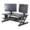 Lorell Deluxe Adjustable Desk RiserBlack LLR99759 - alternate 1