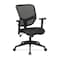 Lorell Executive Mesh Mid-Back Chair, Black Back LLR84565 - alternate 1