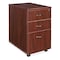 Lorell 15.8" W Lorell Contemporary Furniture, Laminate, Mahogany LLR69395 - alternate 1